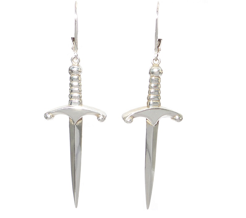 Dagger Earrings Modern Medieval Takohl